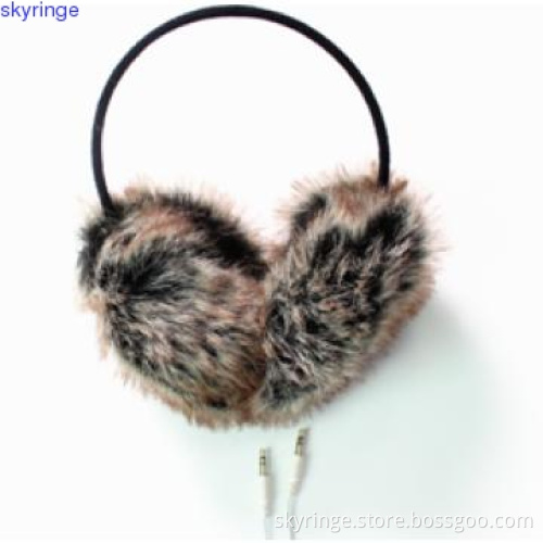 Hot promotion gift unique plush headphone